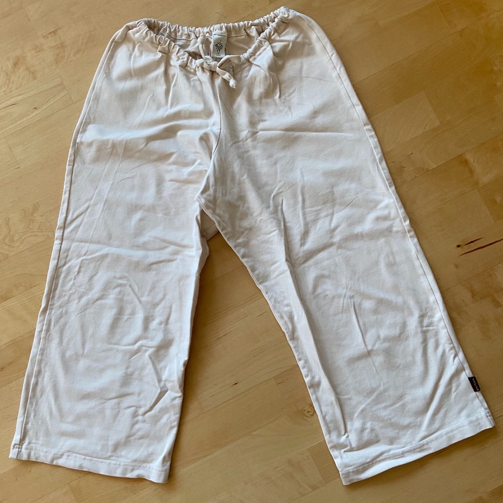 Cropped prana lounge pants